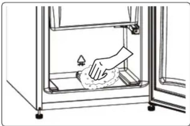 Cylinda KF3285XLFHE - Freezer defrosting process - 1