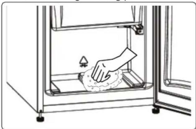 Cylinda KF2266XLFVE - Freezer defrosting process - 1