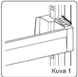 Cylinda KF3285XLFVE - Säädettävävivihylly(joissakin malleissa) - 1