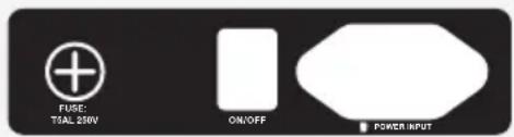 FUSE 70AL 250V ON/OFF POWER INPUT