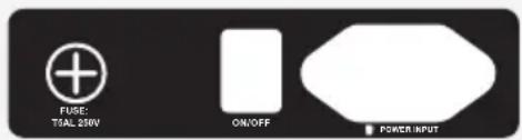 FUSE 70AL 250V ON/OFF POWER INPUT