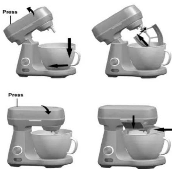 Witt WPSM1200S - Sekoita / vaivaa / vispaa / emulgoi - 1