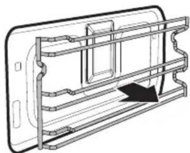 Witt WMC4560B - Removing rack/tray support frames - 2