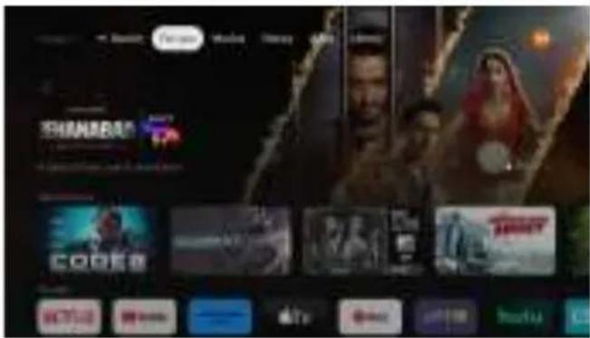 Screenshot of a media or video streaming interface with multiple video thumbnails and platform controls