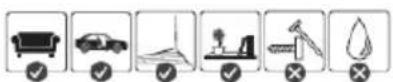 Illustration of a vacuum cleaner being processed with a hand using it, showing step-by-step steps (no text or symbols).