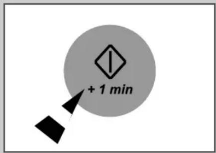 + 1 min