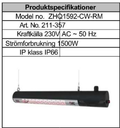 Hortus 211-357 - Garanti ansvarsfriskrivning - 1
