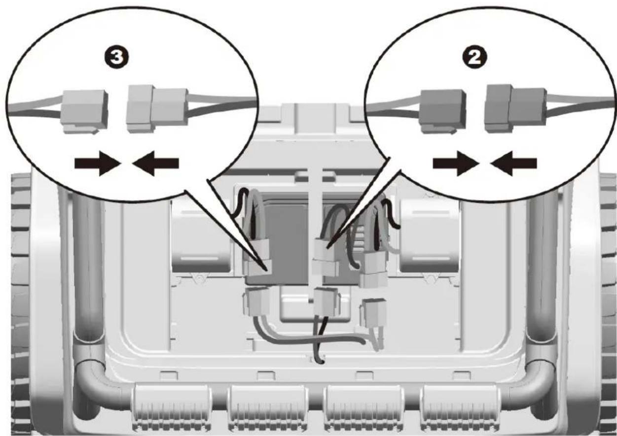Nordic Play 805-894 - Attach the side mirrors & connect the power supply - 2