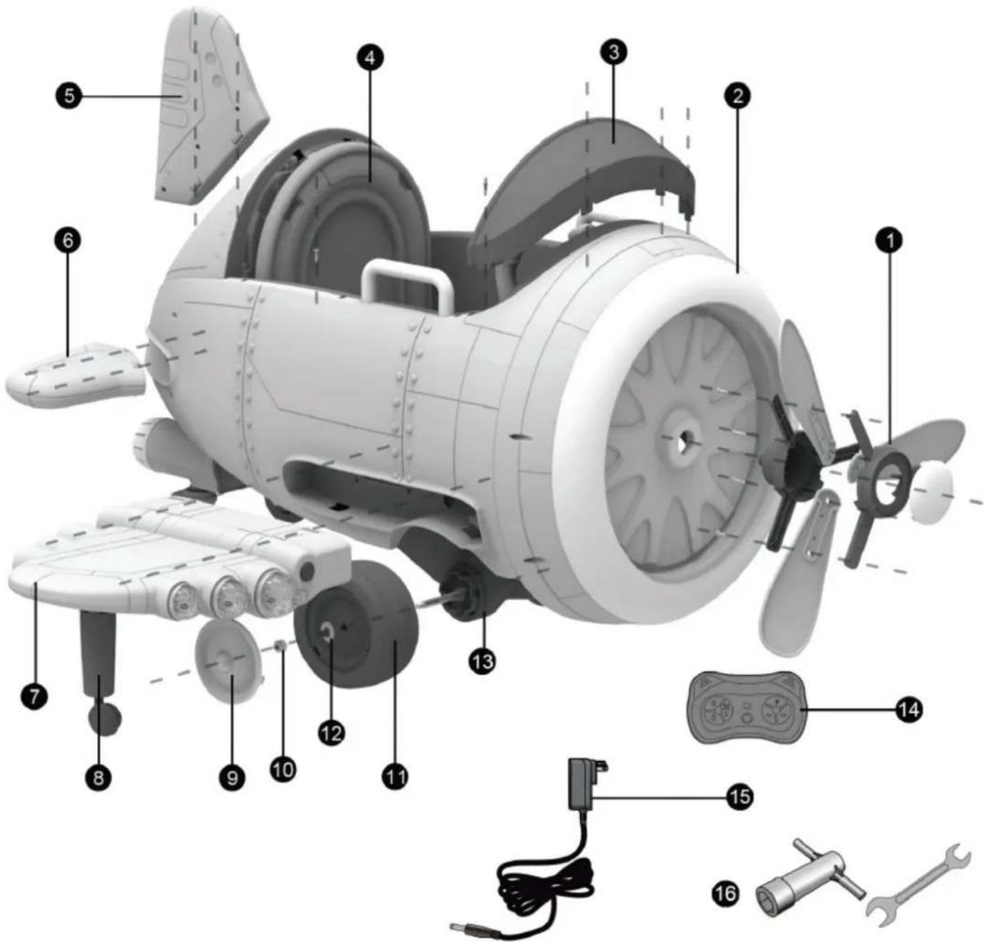 Nordic Play 805-893 - Parts diagram: - 1
