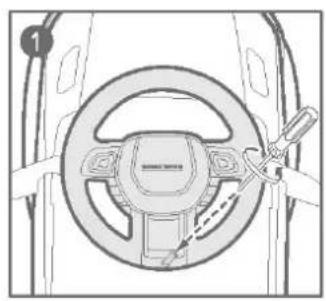 Nordic Play 805-772 - Installation and replacement of steering wheel batteries - 1