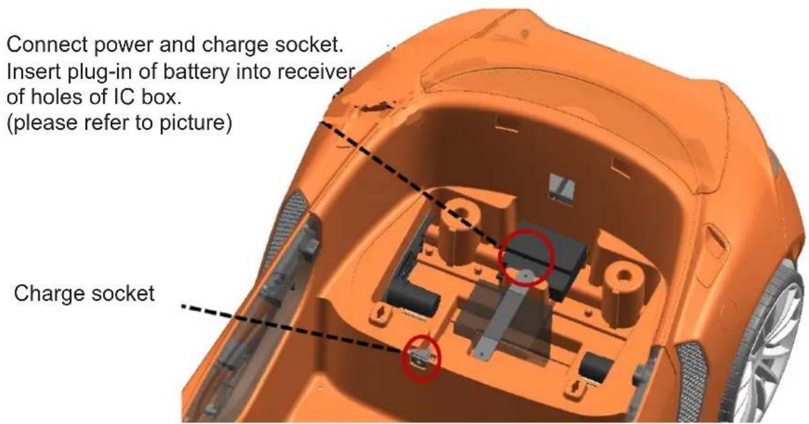 Nordic Play 805-890 - Connect power and charge socket - 1