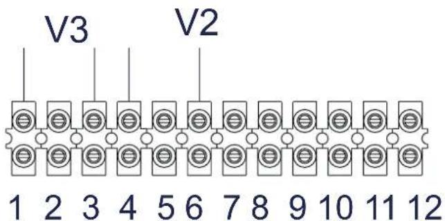 V3 V2 1 2 3 4 5 6 7 8 9 10 11 12