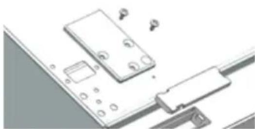 Scandomestic SKF327XE - Reversing the door swing - 3