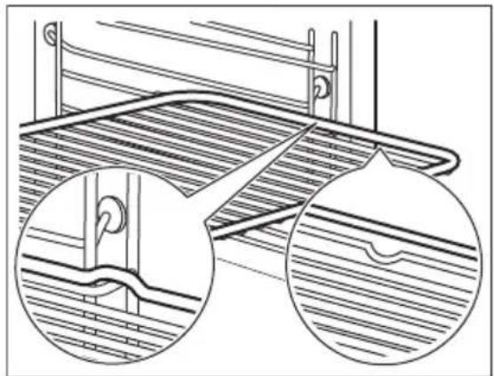 ELECTROLUX EOK8P2B0 - Innsetting av tilbehør - 1