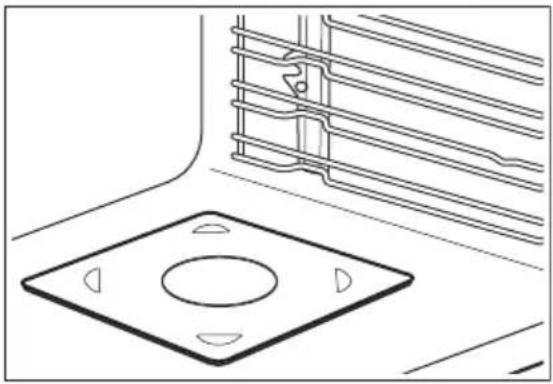 ELECTROLUX ECQK9B0T0 - Glerbotnplata fyrir örbylgju: - 1