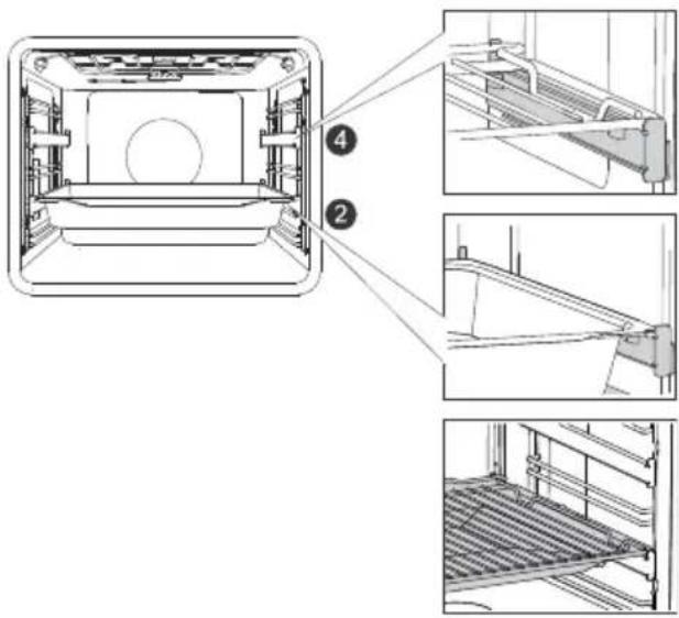 GORENJE BO6725E02WG - Fasteteleskopskinner - 1
