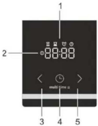 GORENJE GEIT5D61WPG - Brugerinterface - 1