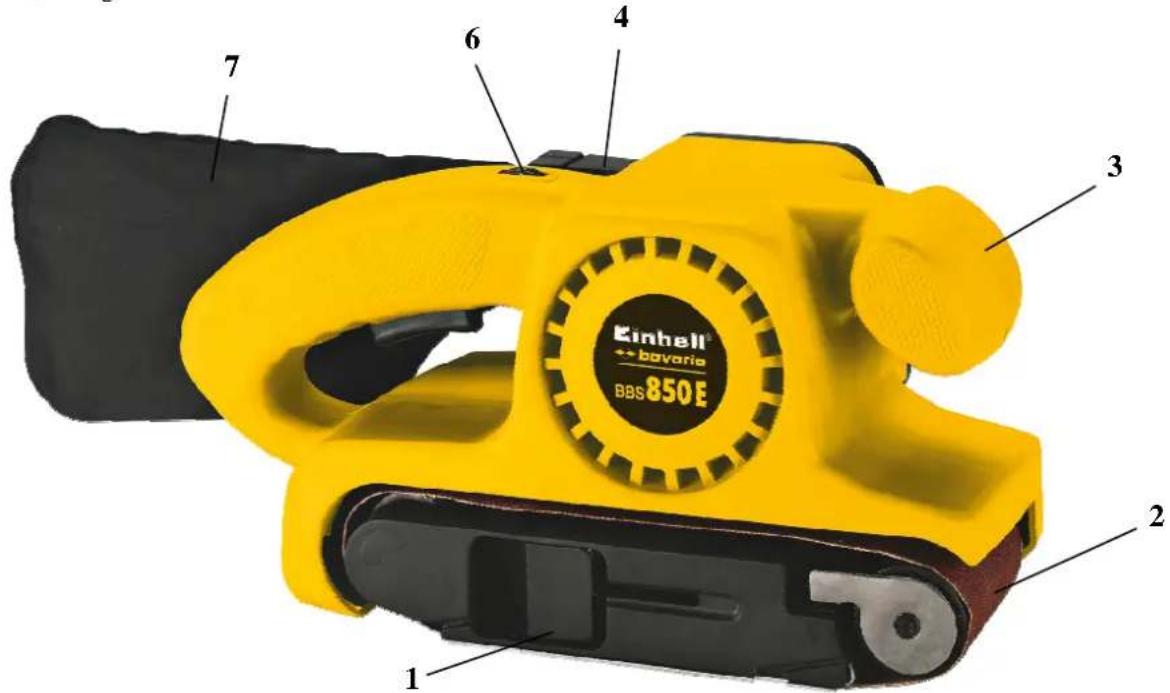 Bavaria by Einhell BBS 850 E - Standard accessory: - 1