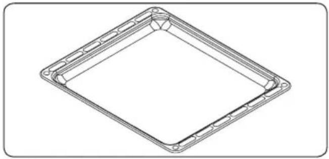 SHARP KA-73S56ASS-EU - Tiefe Fettpfanne - 2