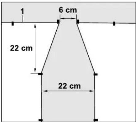 1 6 cm 22 cm 22 cm