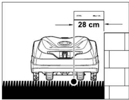 STIHL iMow RMI 522 C - Korkea este: - 2