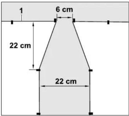 1 6 cm 22 cm 22 cm