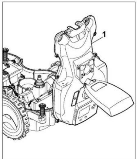 STIHL iMow RMI 522 C - Wymontowanie akumulatora - 4