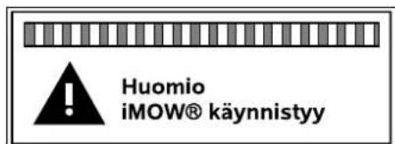 Huomio iMOW® käynnistyy