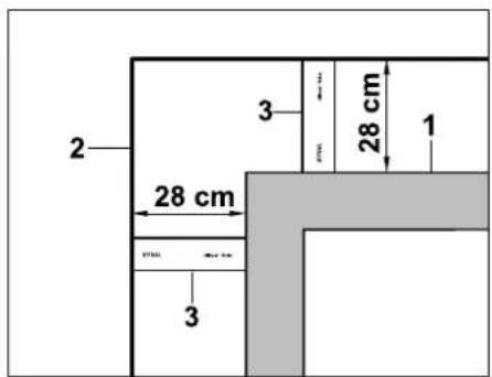 2 3 28 cm 1 28 cm STRAW 3