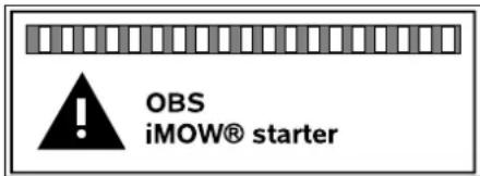 OBS iMOW® starter
