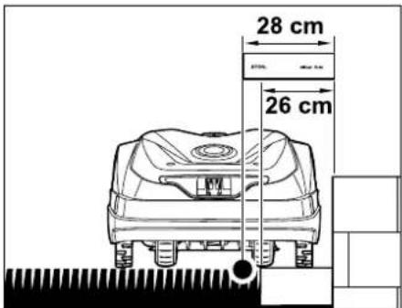 28 cm 26 cm