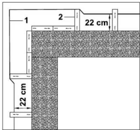 1 2 22 cm 22 cm