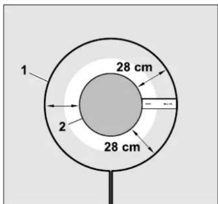 1 2 28 cm 28 cm