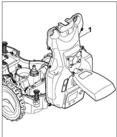 STIHL iMow RMI 522 C - Demontera batteri - 4
