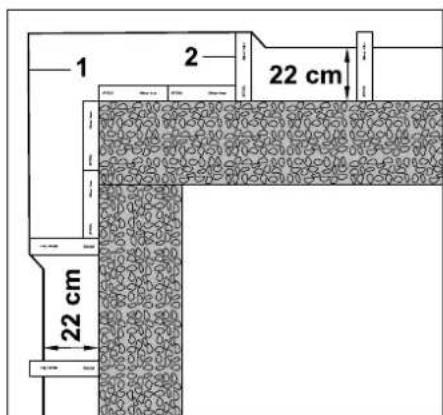 1 2 22 cm 22 cm