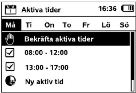 Aktiva tider 16:36 Må Ti On To Fr Lö Sö Bekräfta aktiva tider 08:00 - 12:00 13:00 - 17:00 Ny aktiv tid