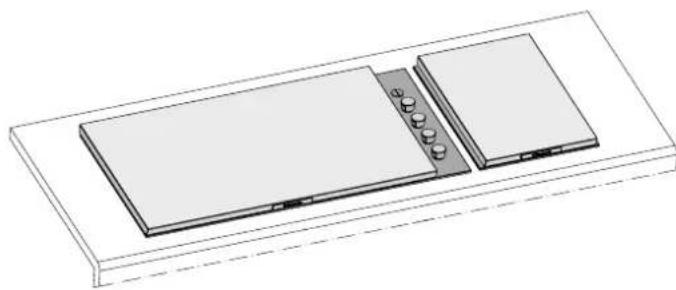 ELECTROLUX EQBW40AS - LOCATING INTEGRATED BURNER ADJACENT TO INTEGRATED BARBECUE - 1