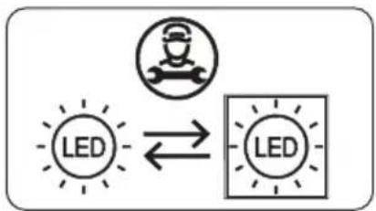 Cylinda KI1082UE - Byte av LED-belysning - 2