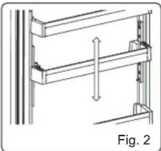 Cylinda KF2300RFHE - Adjustable Door Shelf (In some models) - 2