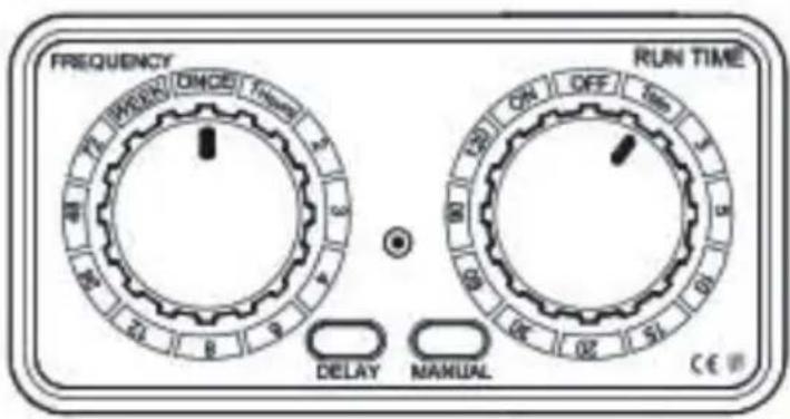 FREQUENCY RUN TIME OFF DELAY MANUAL CE
