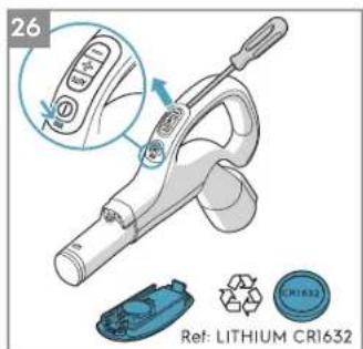 26 LITHIUM CR1632 Ref: LITHIUM CR1632