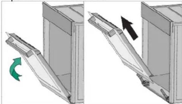 IKEA LAGAN 805.685.07 - Quitar la puerta del horno - 3