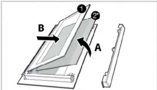 IKEA LAGAN 805.685.07 - Quitar el vidrio interior de la puerta del horno - 3