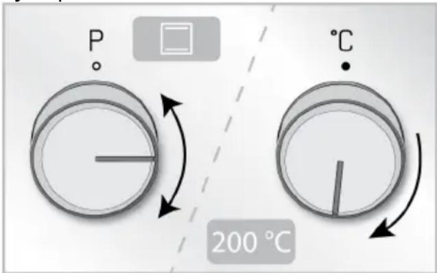 P 200 °C °C