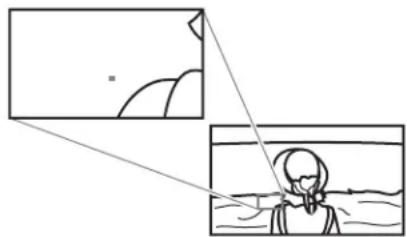 Diagram showing two views of a human head in water, with no text or symbols present.