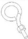 Elite ProAV Saker Tab-Tension - Hardware Parts List - 8