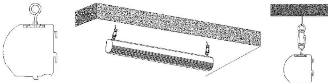 Elite ProAV Saker Tab-Tension - Suspended - 1