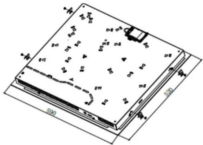 Wolkenstein WEB-C4-3KBG - MOUNTING OF THE FIXING BRACKETS: - 1