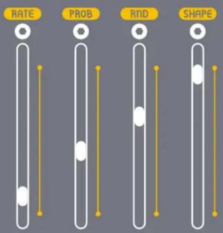NANO Modules VCV Random - SHAPE - 1