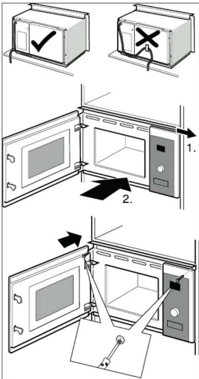 Cylinda IM5341S - Installere ovnen - 2